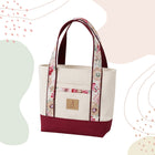 Cora Tote Bag Sewing Pattern PDF - Zipper Tote - Beginner Friendly