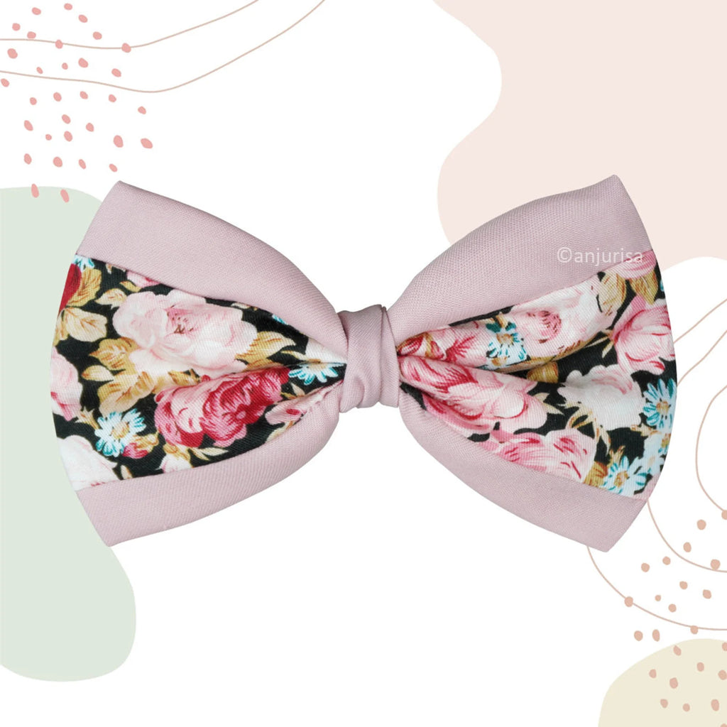 Aiden Bow PDF Sewing Pattern | Two-Tone Layered Design (Digital Download)