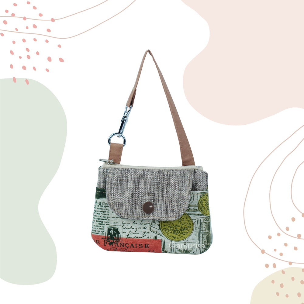 Camia Pouch PDF Sewing Pattern, Easy Everyday Organizer with Front Pocket