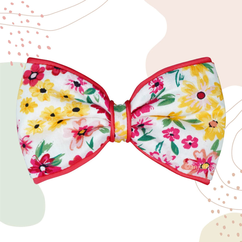 Piper Bow PDF Sewing Pattern | 5 Sizes for Hair Clips, Gifts & Decor | Beginner-Friendly Sewing Tutorial