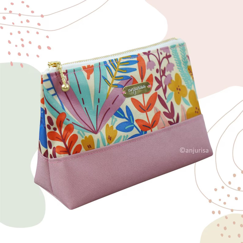 Classic Duo Pouch DIY Sewing Guide - Step-by-Step Templates for Handmade Small Pouches