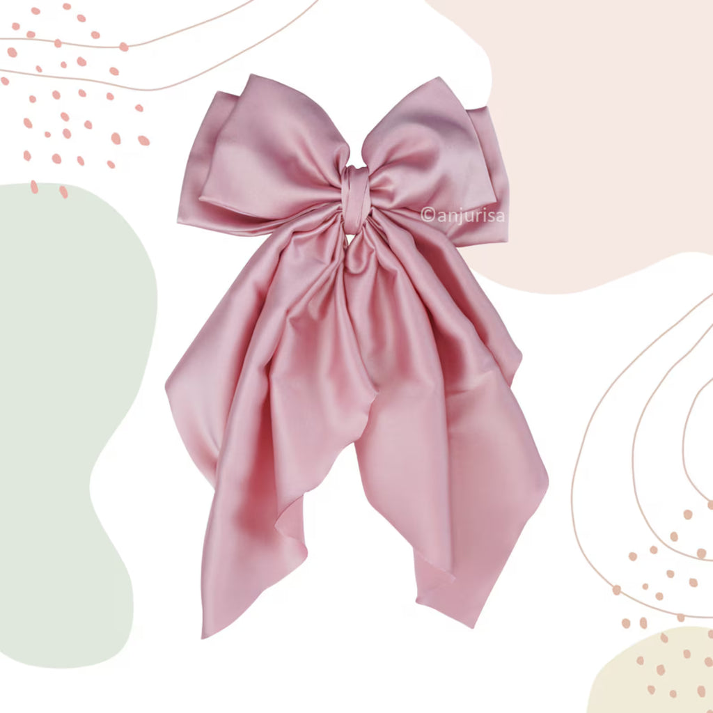 Dreamy Bow Sewing Pattern: Beginner-Friendly DIY Hair Bow Template (PDF Download, 5 Sizes)