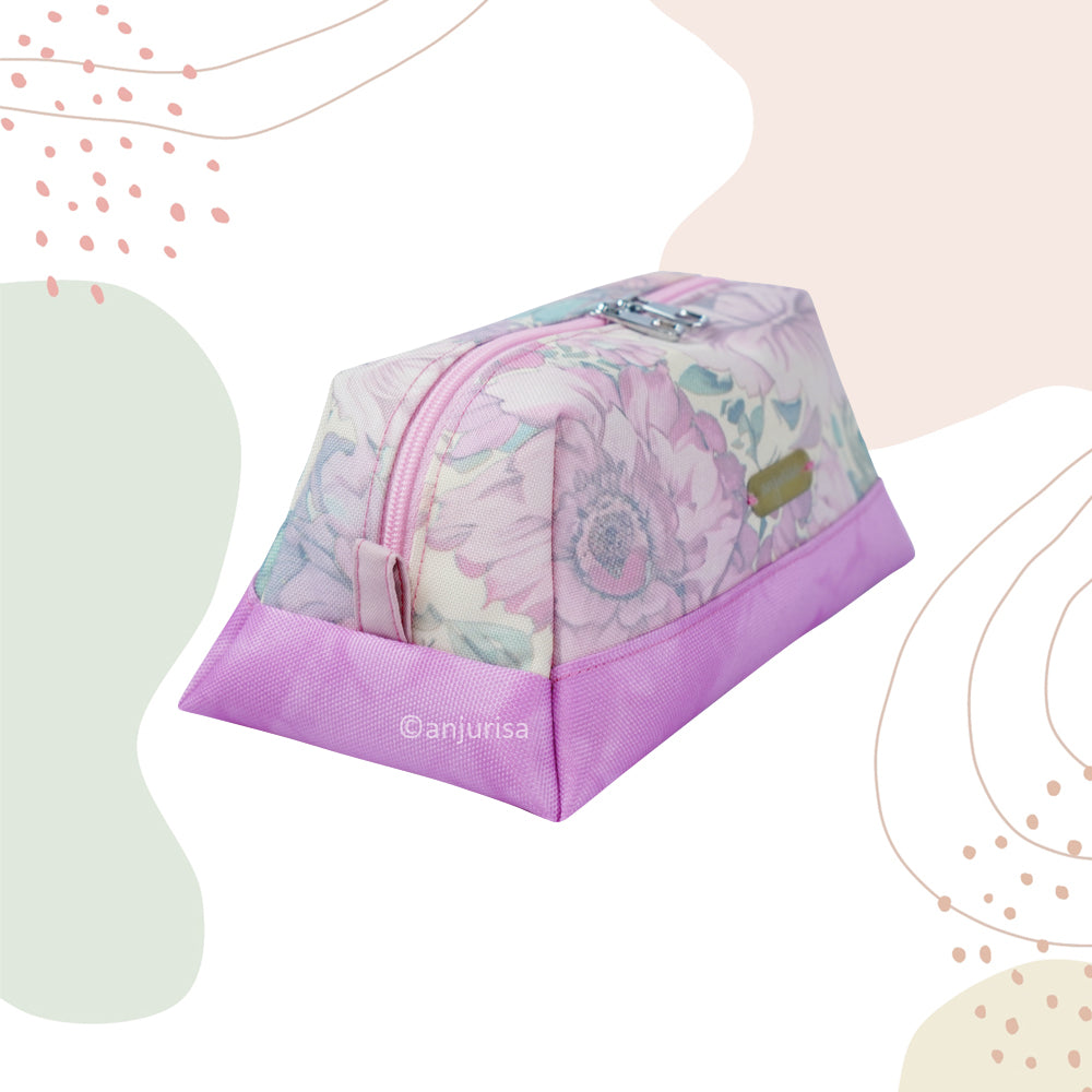 Zody Duo Pouch PDF Sewing Pattern - Make Your Own Two-Tone Trapezoid Pouch