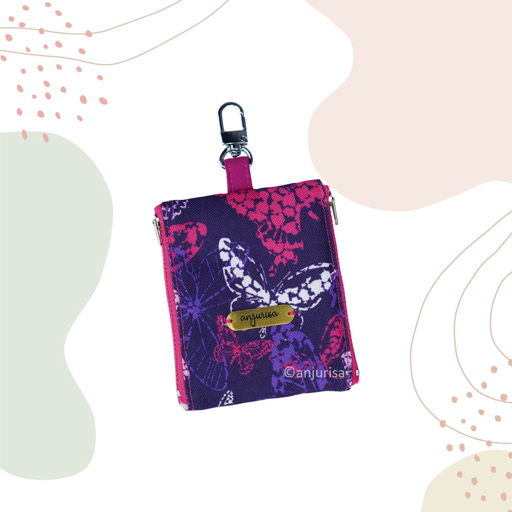 Riley Pouch Sewing Pattern - Two-Sided Zipper Keychain Pouch