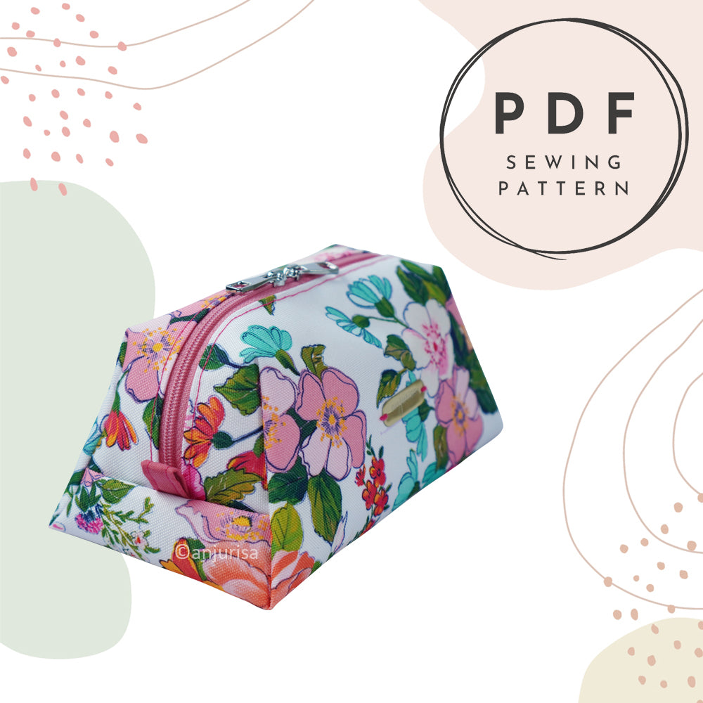 Zody Pouch Sewing Tutorial - DIY Guide for Handmade Trapezoid Pouches