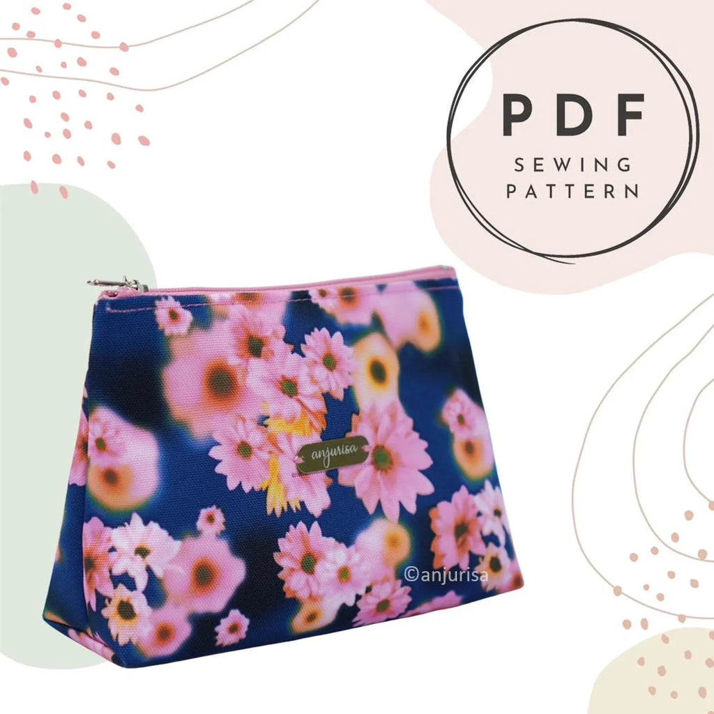 Classic Pouch Sewing Pattern: 5 Sizes, Beginner Friendly (PDF Pattern)