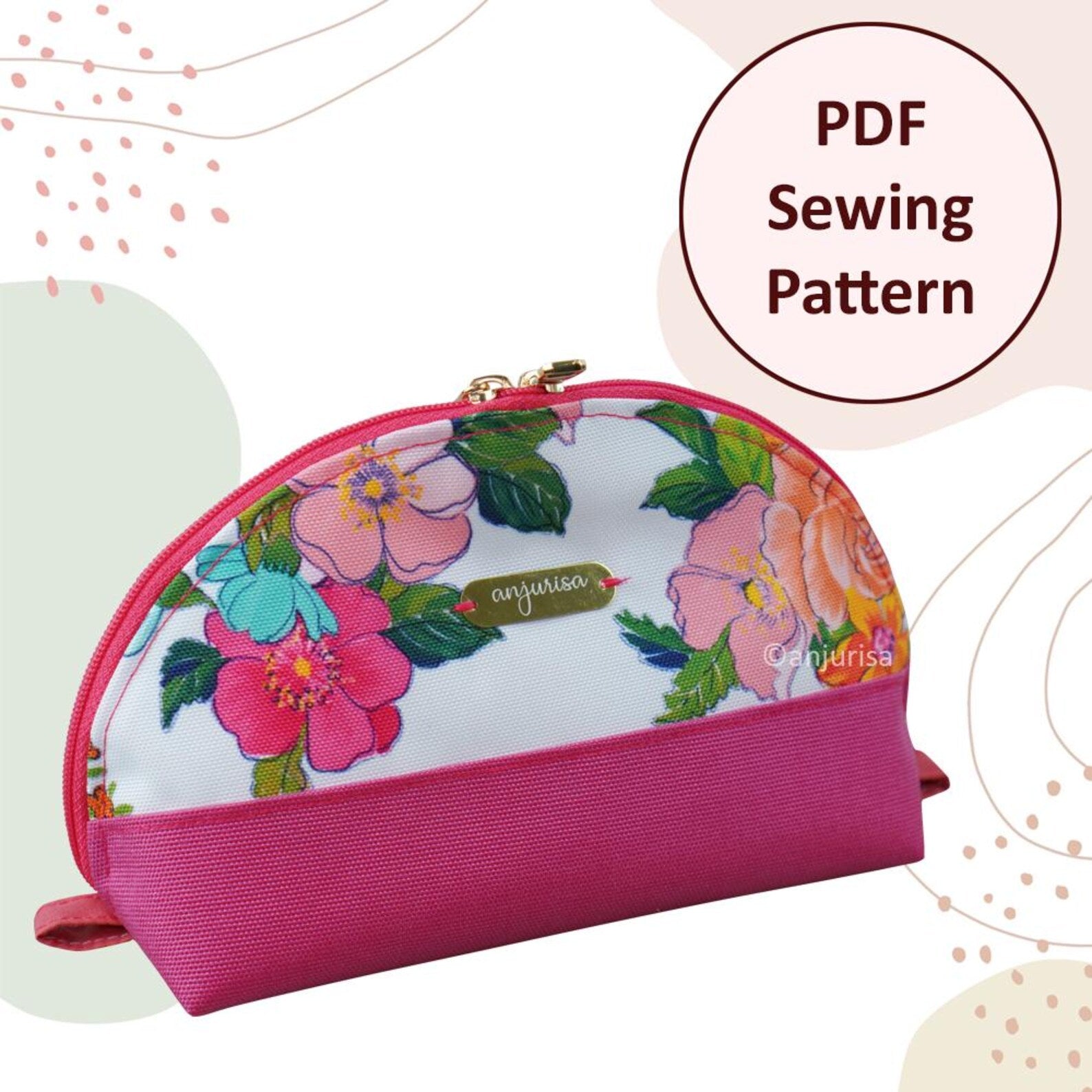 Domi Duo Pouch Sewing Pattern – Beginner-Friendly PDF Guide