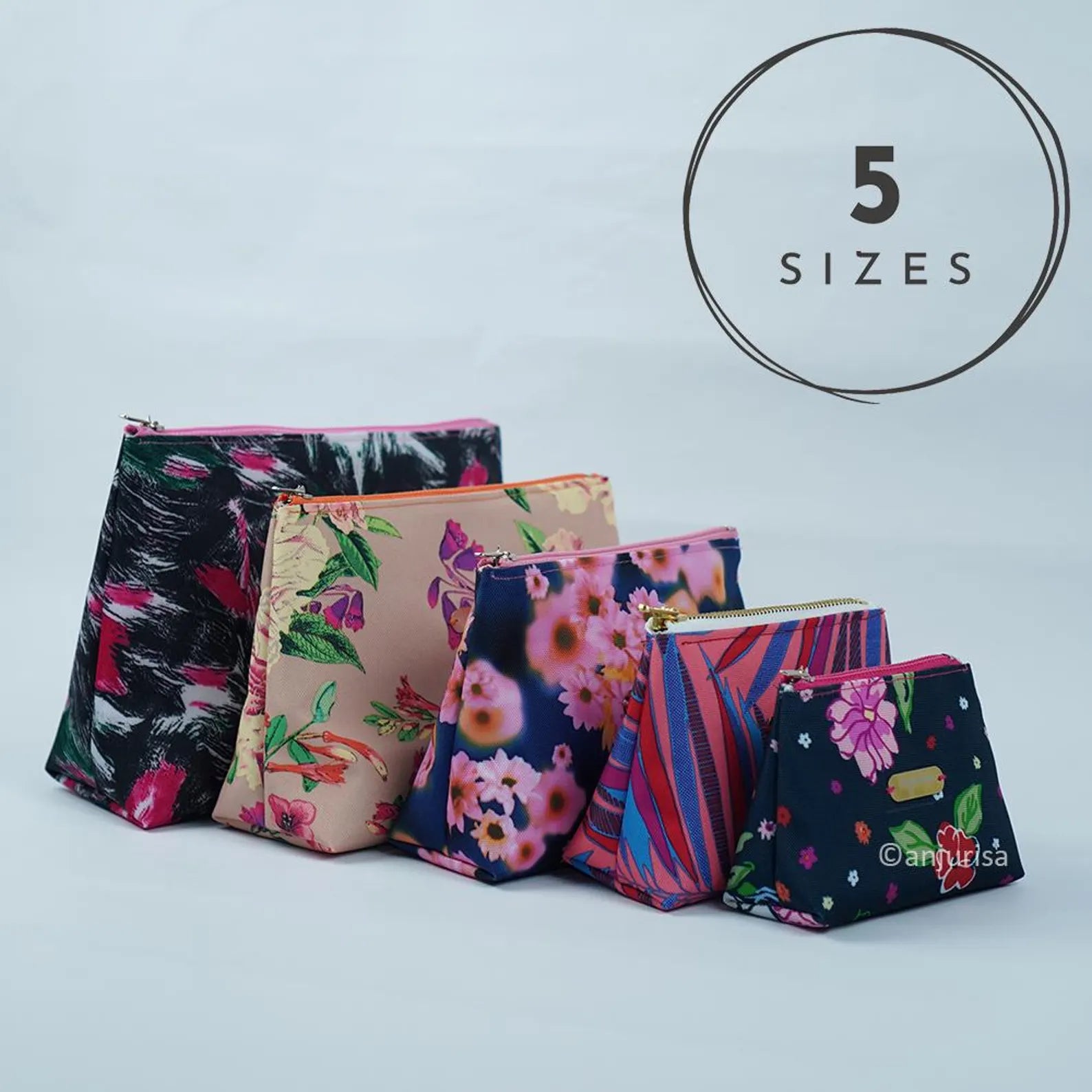 Classic Pouch Sewing Pattern: 5 Sizes, Beginner Friendly (PDF Pattern)