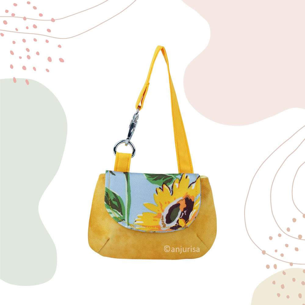 Mira Pouch Sewing Pattern: Keychain Mini Bag PDF Template