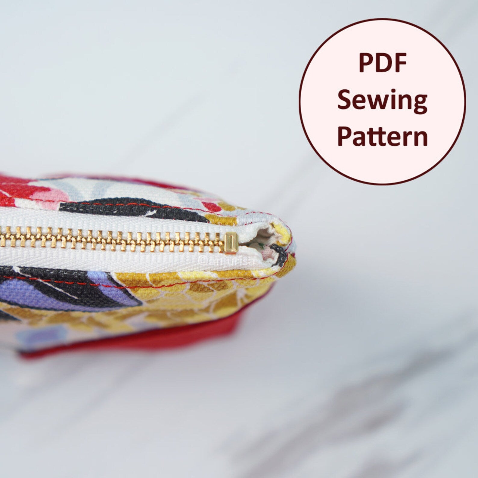 StandOut Pouch Sewing Pattern: Beginner-Friendly PDF Guide (5 Sizes)