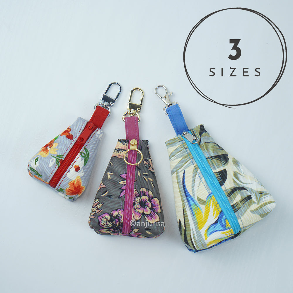 Delia Pouch Sewing Pattern – DIY Gift Sewing Project for Crafting Everyday Mini Storage