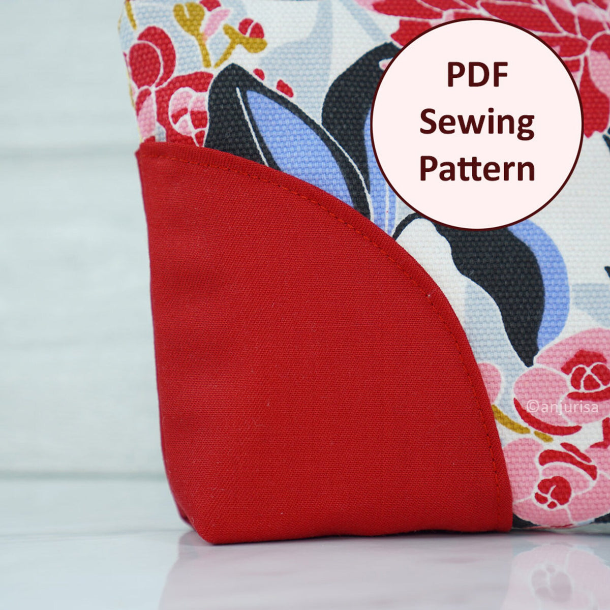 Pouch Design Patterns StandOut Pouch Sewing Pattern: Beginner-Friendly PDF Guide (5 Sizes ...