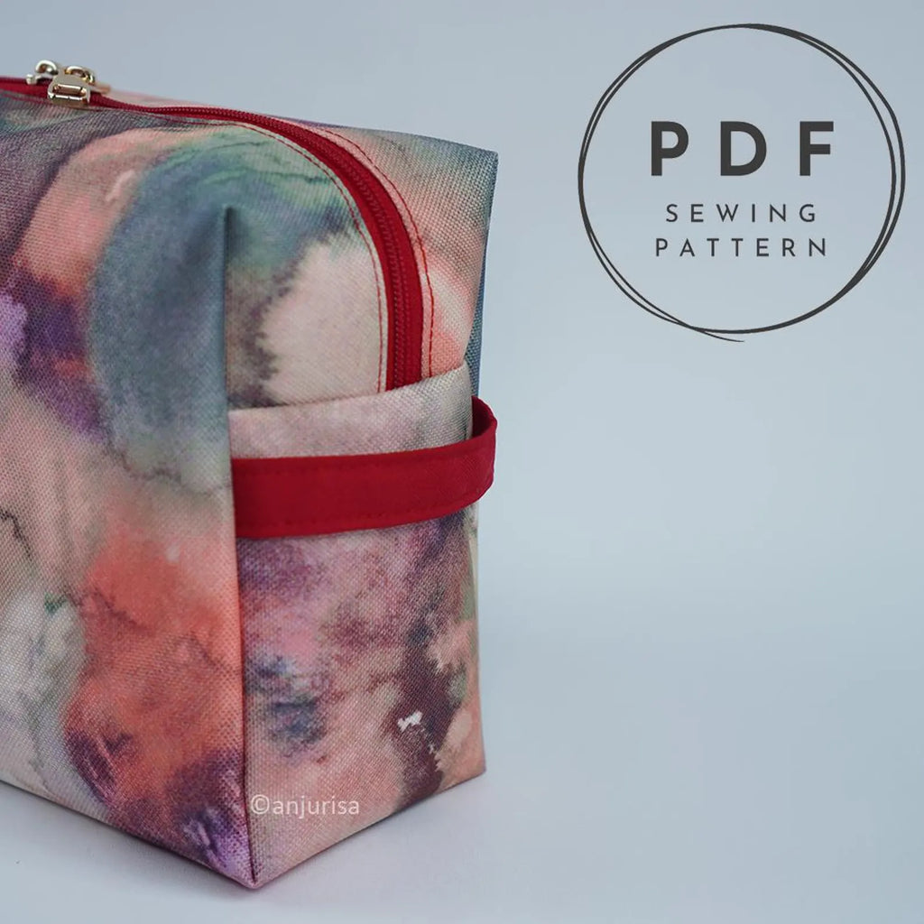 Liora Boxy Pouch Sewing Pattern: Beginner-Friendly DIY (PDF Pattern Collection)