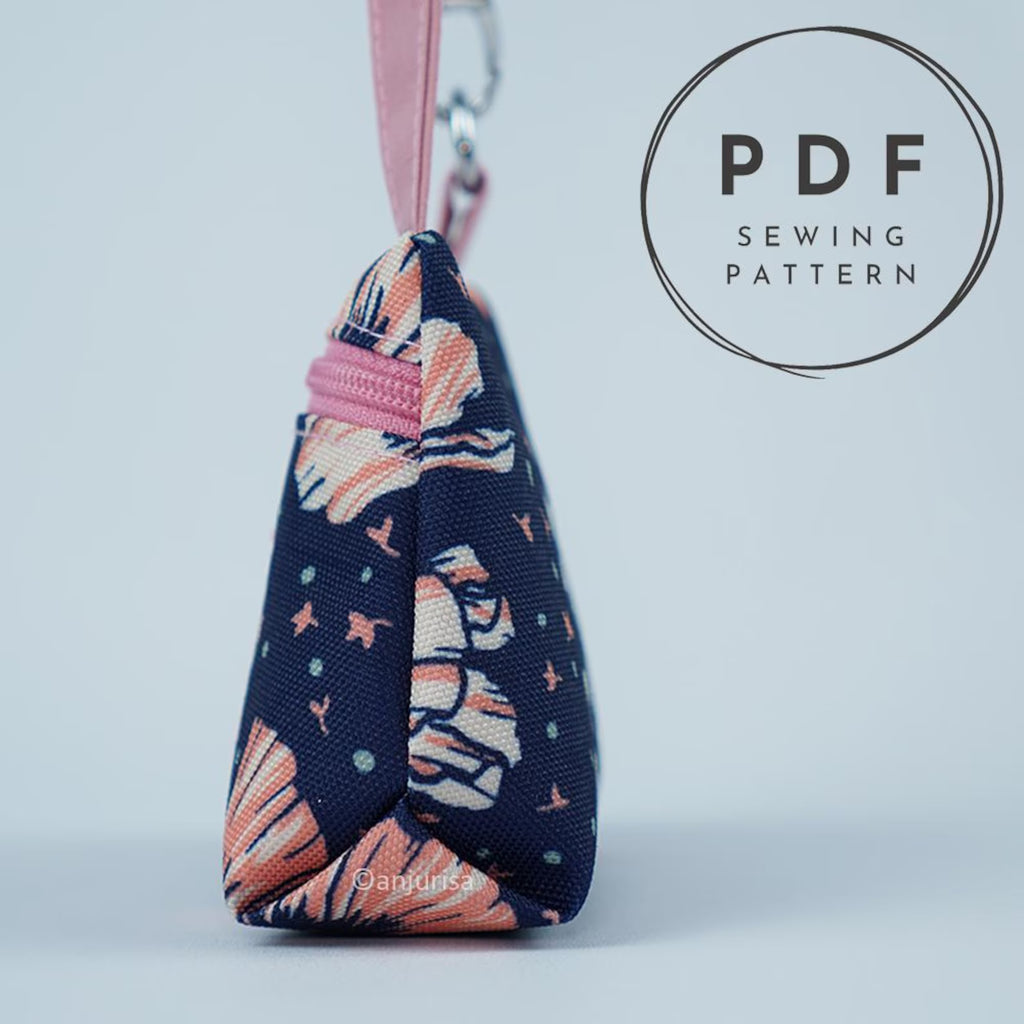 Lulu Pouch Sewing Pattern: Mini Handbag PDF Template (3 Sizes)