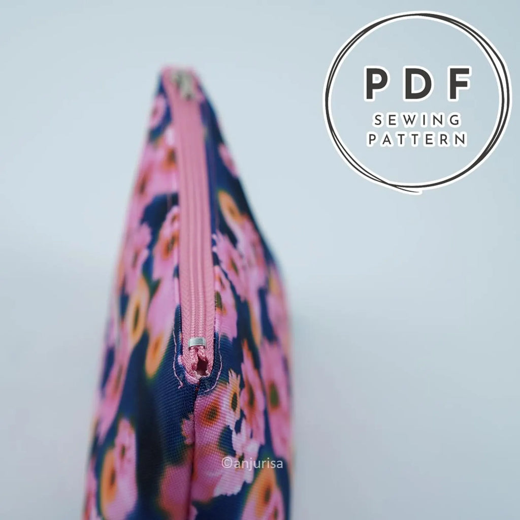 Classic Pouch Sewing Pattern: 5 Sizes, Beginner Friendly (PDF Pattern)