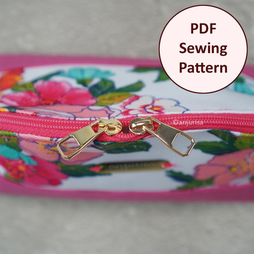 Domi Duo Pouch Sewing Pattern – Beginner-Friendly PDF Guide