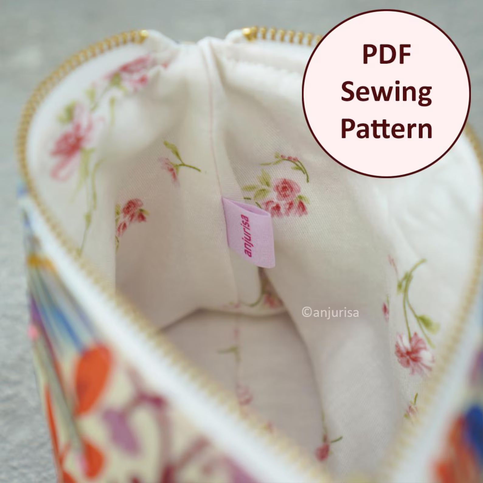 Classic Duo Pouch DIY Sewing Guide - Step-by-Step Templates for Handmade Small Pouches