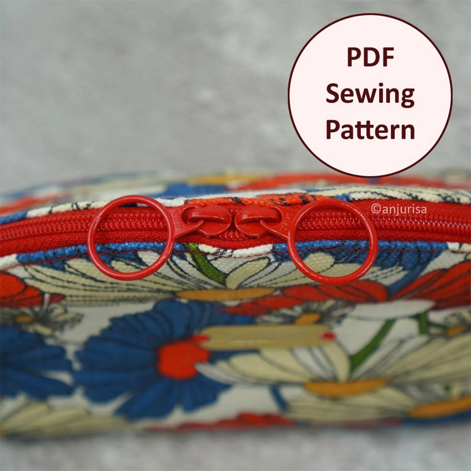 Domi Pouch Sewing Pattern: Beginner-Friendly PDF Template in 5 Sizes