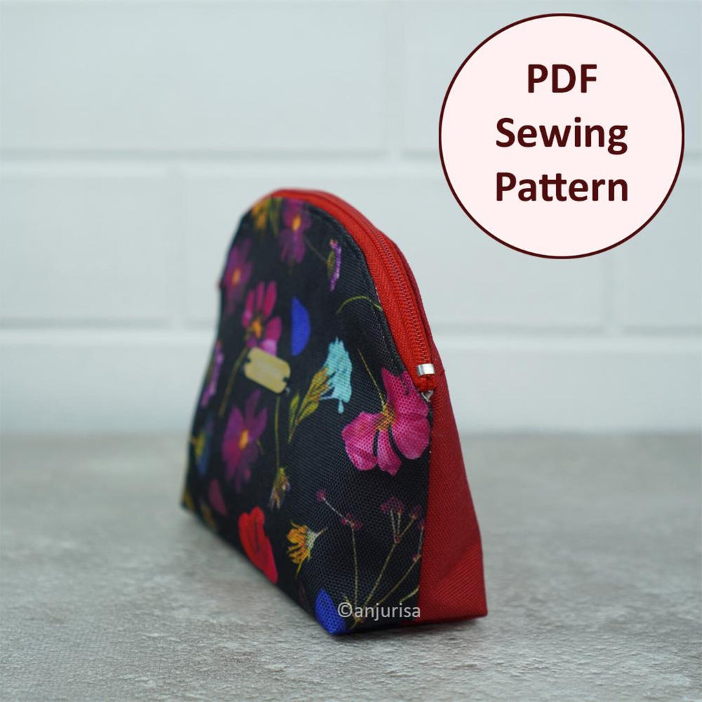 Arche Pouch Sewing Pattern: Beginner-Friendly PDF Template (5 Sizes)