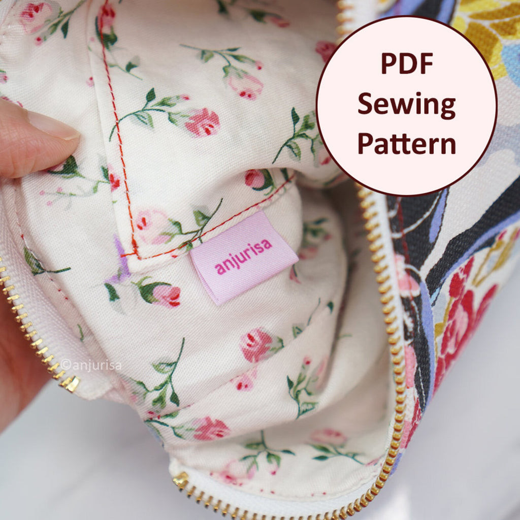 StandOut Pouch Sewing Pattern: Beginner-Friendly PDF Guide (5 Sizes)