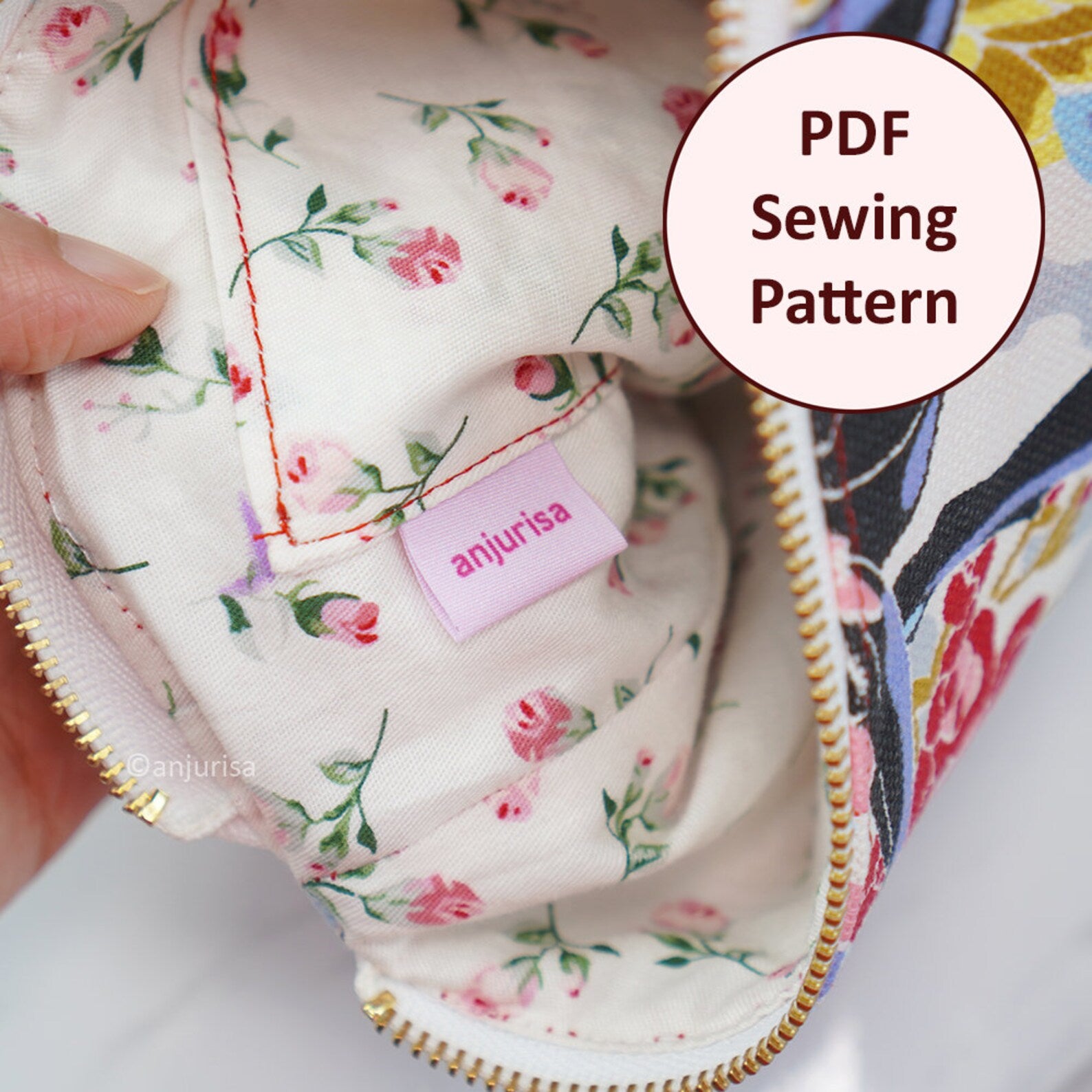 StandOut Pouch Sewing Pattern: Beginner-Friendly PDF Guide (5 Sizes)