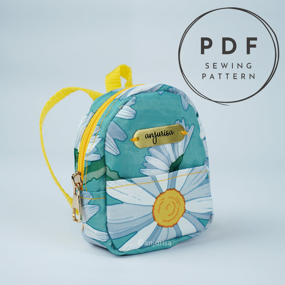 Bonnie Pouch Mini Backpack Sewing Pattern