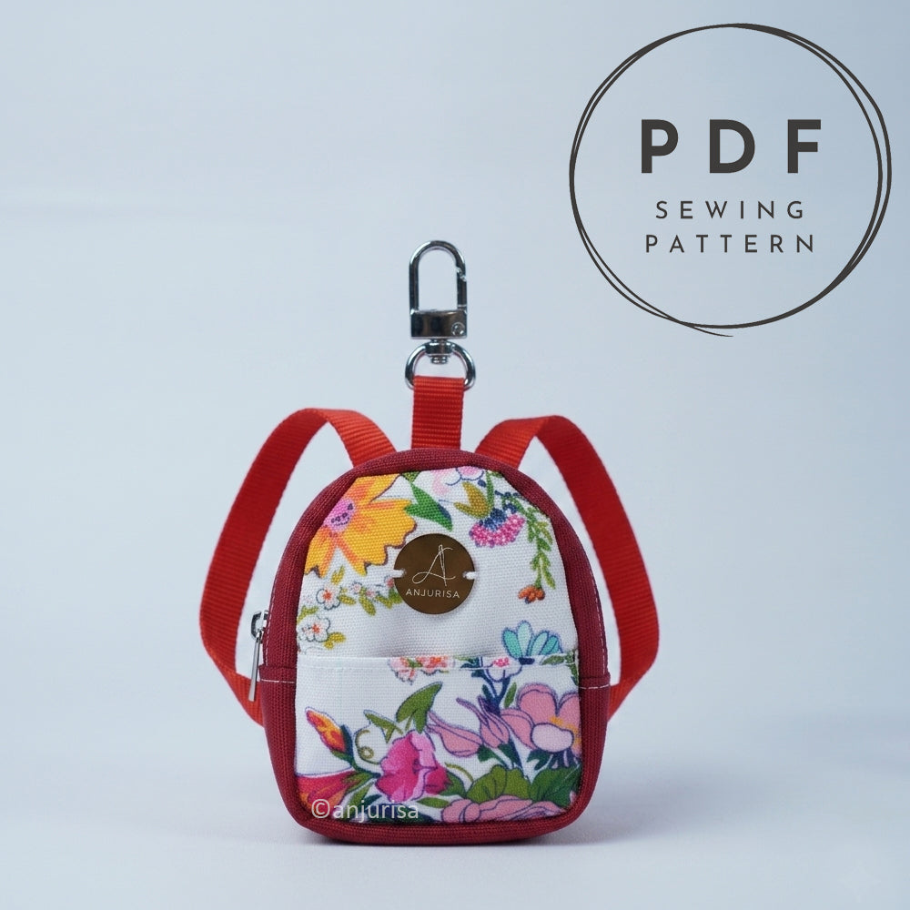Bonnie Pouch Mini Backpack Sewing Pattern