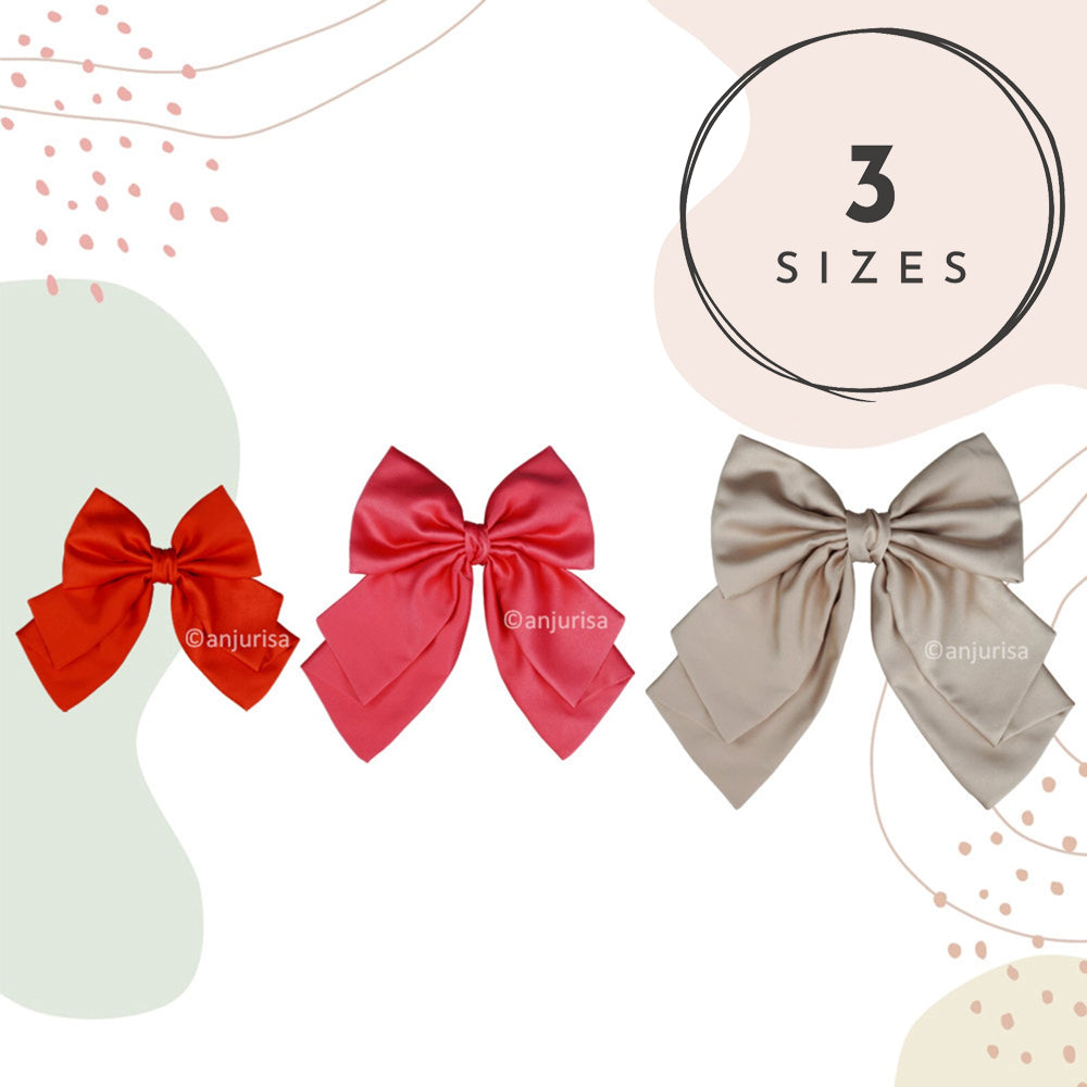 Cassie Bow Sewing Pattern: Elegant Flowing Bows (PDF Pattern)