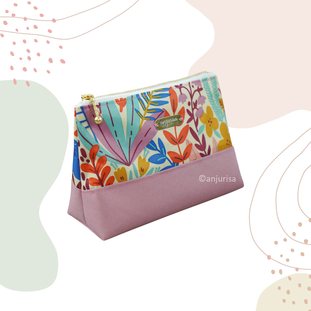 Classic Duo Pouch DIY Sewing Guide - Step-by-Step Templates for Handmade Small Pouches