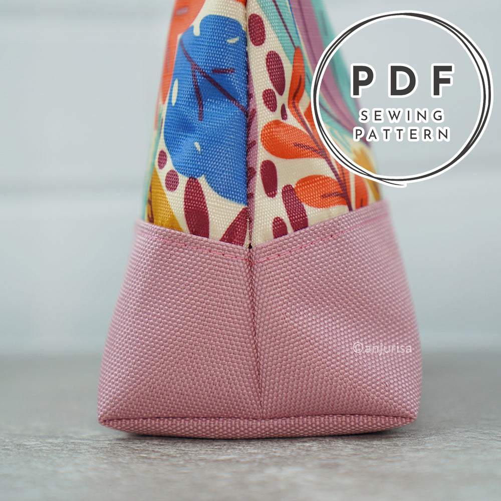 Classic Duo Pouch DIY Sewing Guide - Step-by-Step Templates for Handmade Small Pouches
