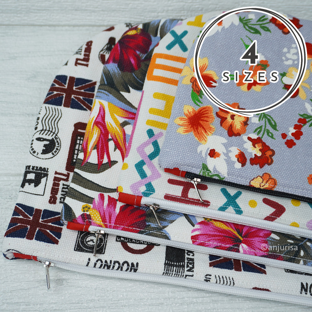 Elly Pouch Sewing Pattern - Beginner-Friendly DIY Pouch Template (PDF)