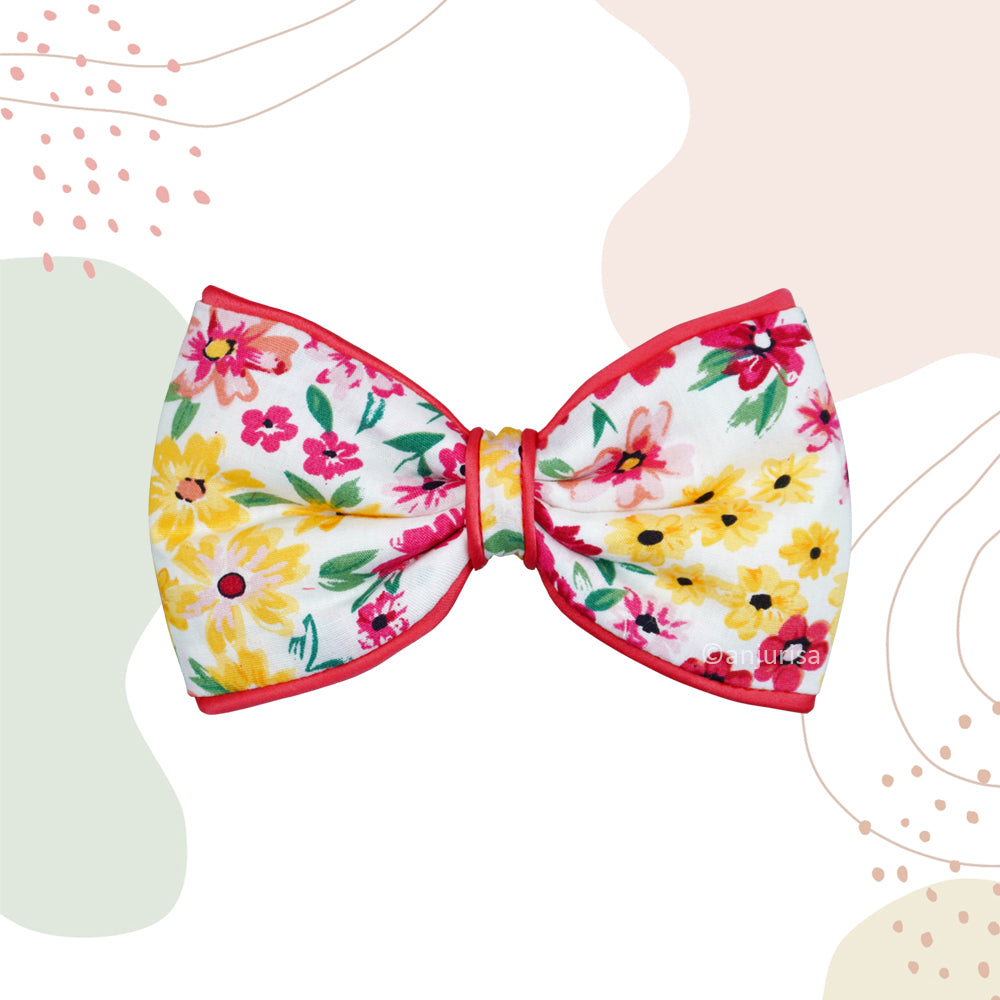 Piper Bow PDF Sewing Pattern | 5 Sizes for Hair Clips, Gifts & Decor | Beginner-Friendly Sewing Tutorial