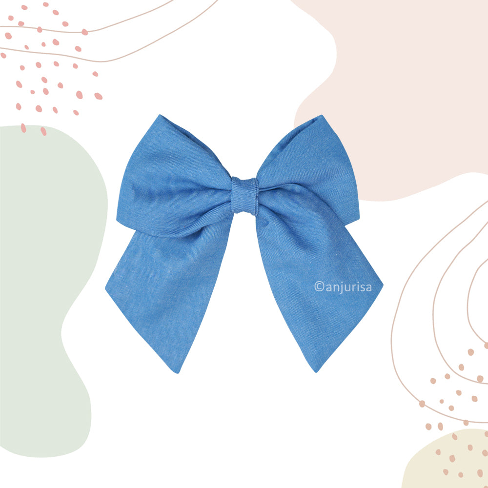 Sailor Bow Sewing Pattern: DIY Hair Bow Template (PDF Download)