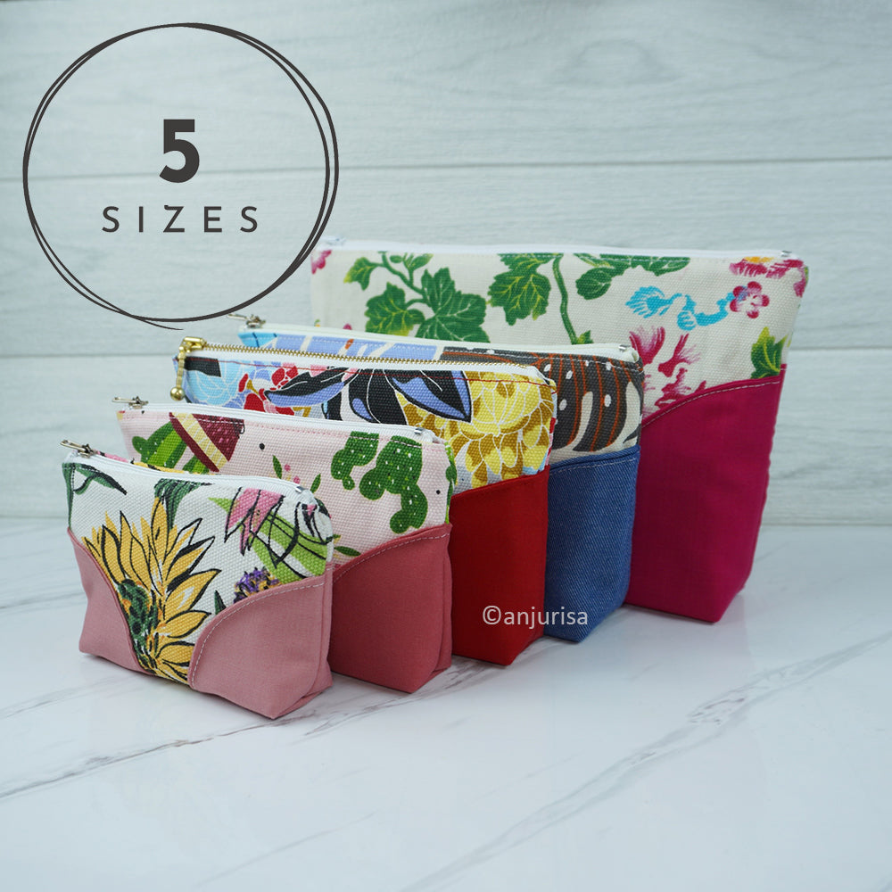 StandOut Pouch Sewing Pattern: Beginner-Friendly PDF Guide (5 Sizes)