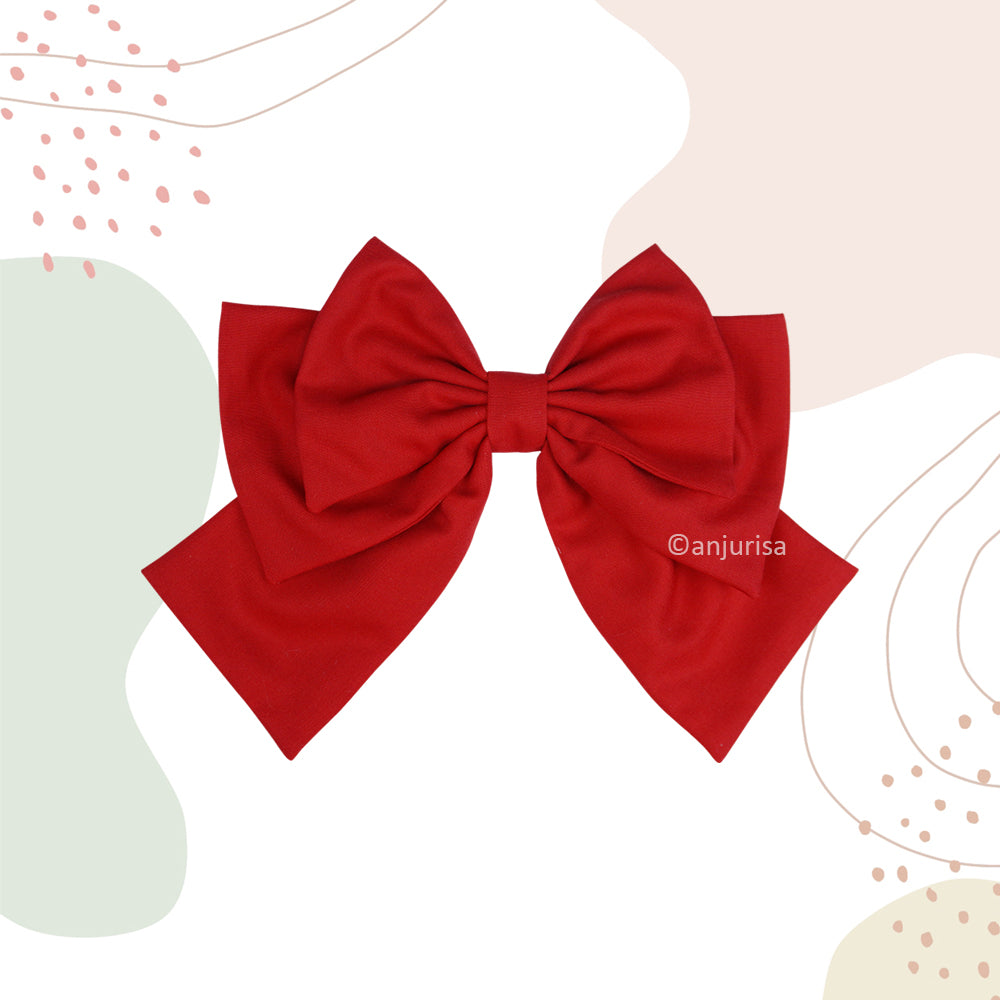 Triace Bow Sewing Pattern - Multi-Layered DIY Bows Template (PDF Pattern)
